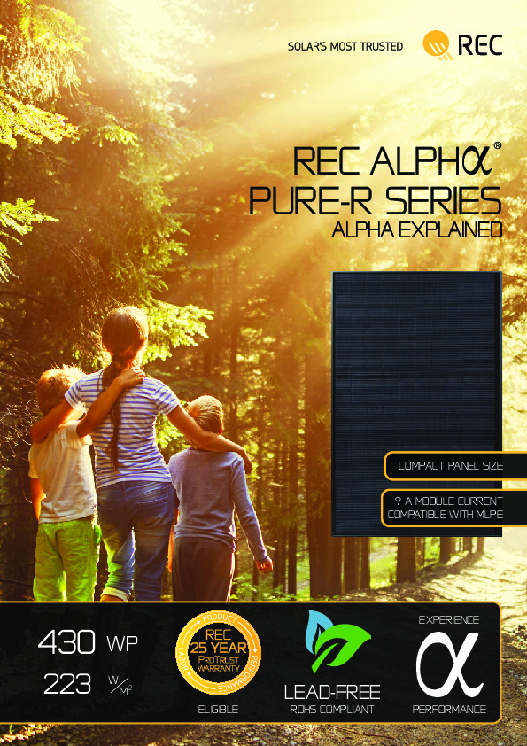 REC Alpha Pure-R