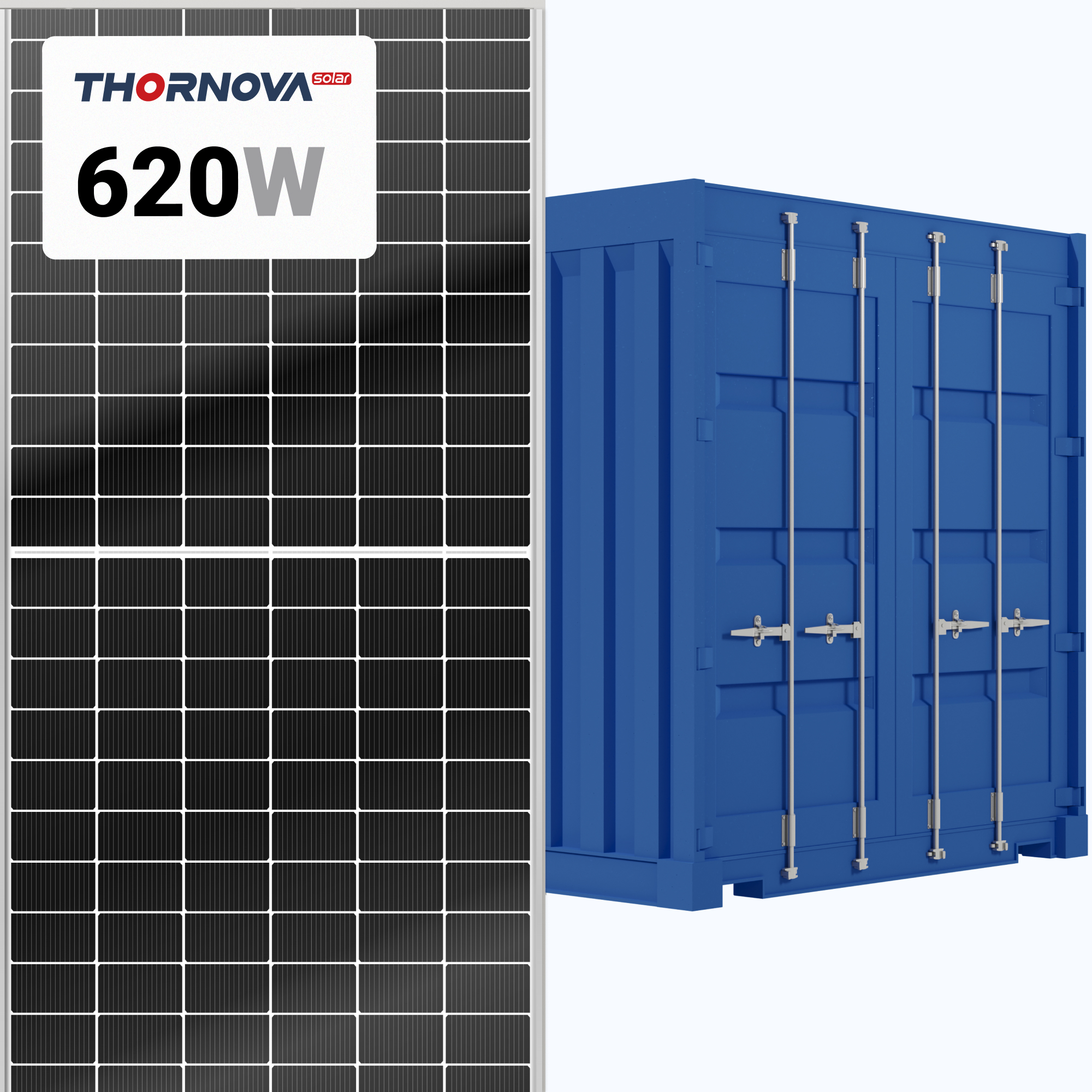 Thornova Solar 620W Solar Panel 132 Cells Bifacial L Pro HD product image
