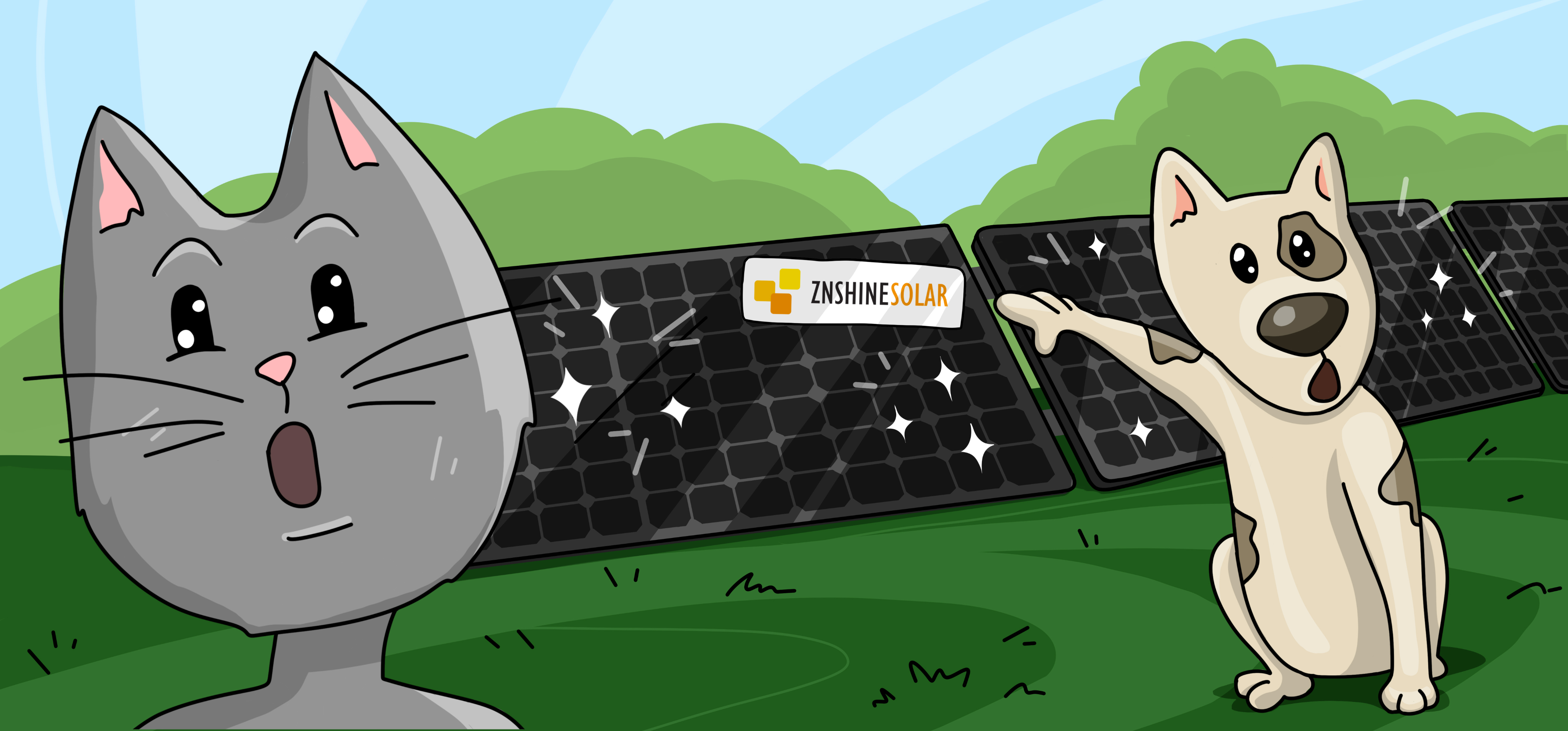 ZNShine Solar ZXM8-GPLDD132 Series product image