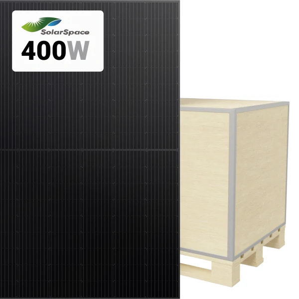 SolarSpace 400W Solar Panel 108 Cells PERC SS8-54HSB-400-W Wholesale 36 panels per pallet