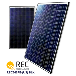 REC 240PE-USBLK Solar Panel