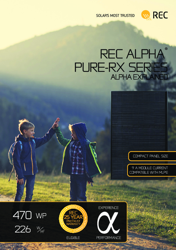 REC Alpha Pure-RX