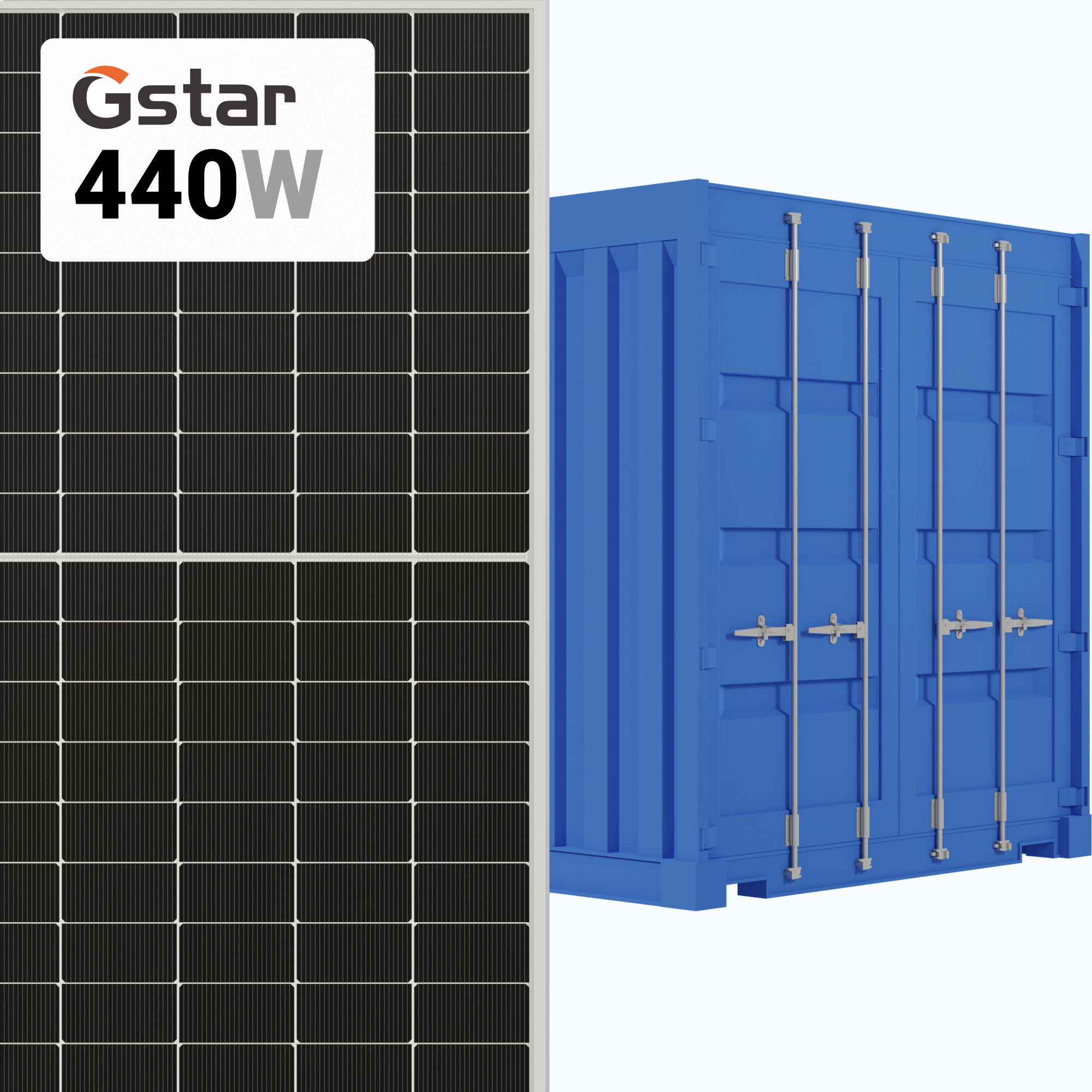 GSTAR 440W Solar Panel 108 Cell Bifacial product image