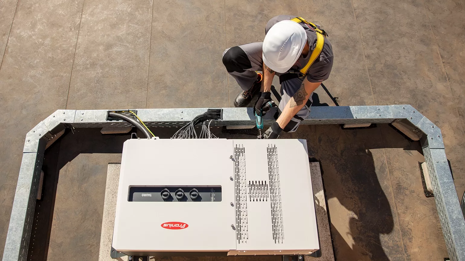 Fronius Tauro installation