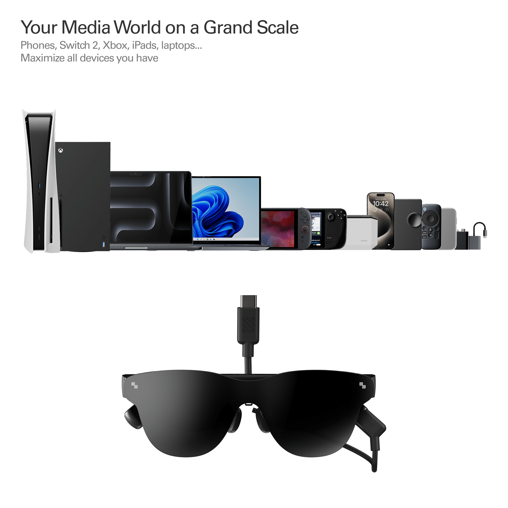 RayNeo Air 4 Pro AR Smart Glasses - RayNeo